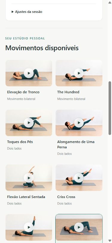 Tela real do aplicativo: Um ponto de partida simples.